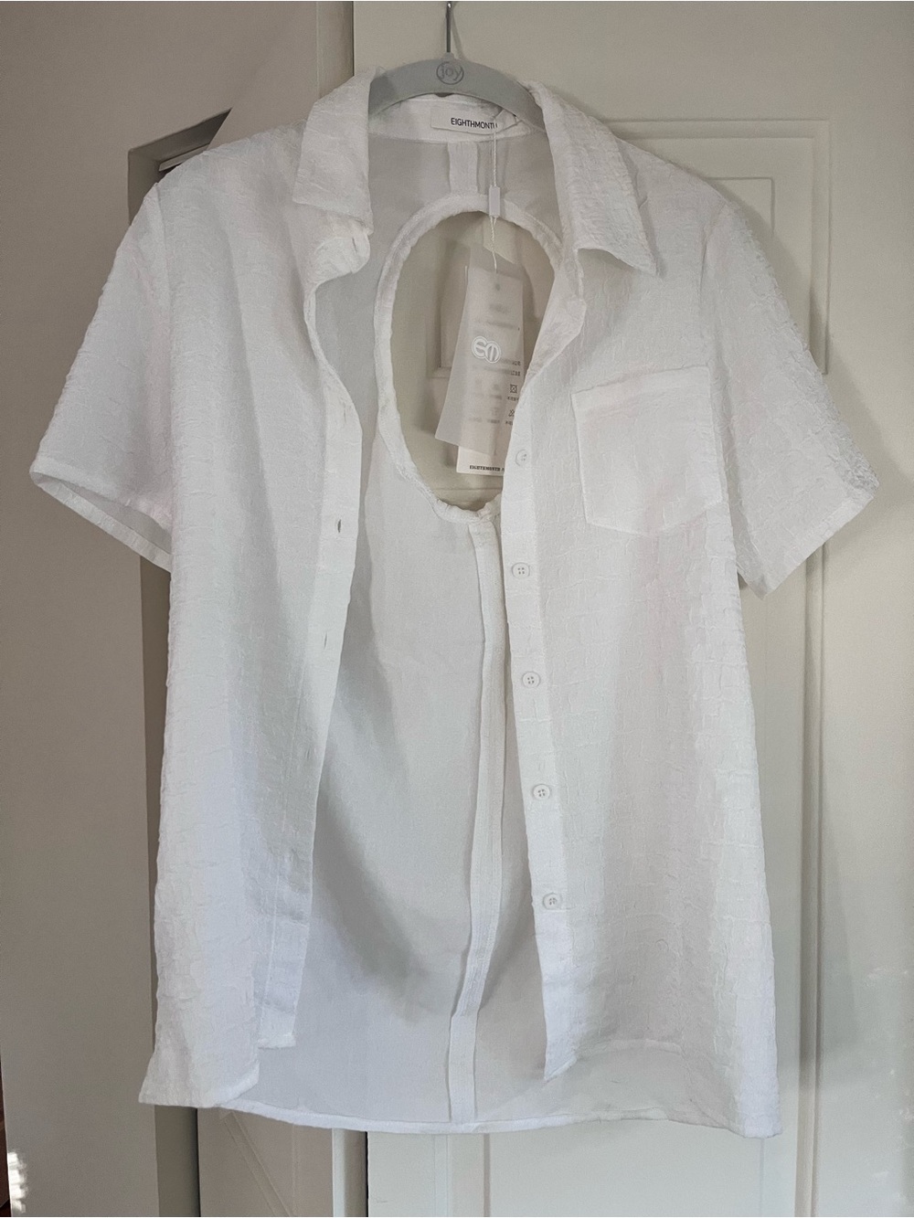 Open-Backed Blouse
